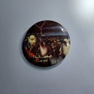 This is for a vintage Black Sabbath button pin have it in hell in good shape